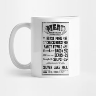 Meat Market Wall Art Mug